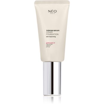 NEO MAKE UP Intense Serum Cover Foundation machiaj natural SPF 30 - imagine 2